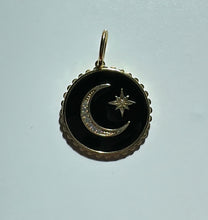 Load image into Gallery viewer, EGL Moon Star Charm