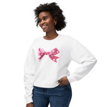 Load image into Gallery viewer, Oversized Bow Crewneck Sweatshirt