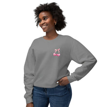 Load image into Gallery viewer, Cherry Bow Lightweight Crewneck Sweatshirt