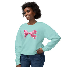 Load image into Gallery viewer, Oversized Bow Crewneck Sweatshirt