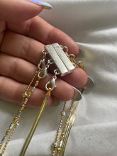 Load image into Gallery viewer, Triple Layer Necklace Set