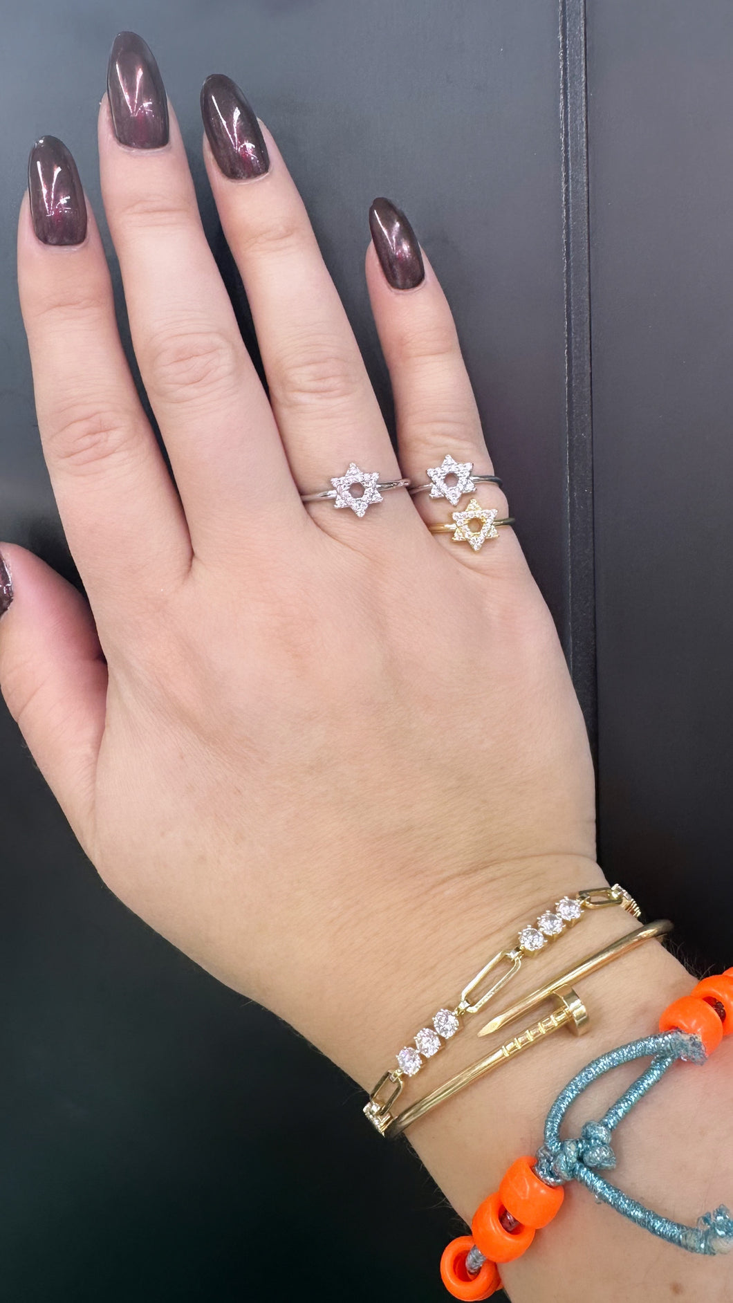Dainty Jewish Star Ring