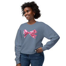 Load image into Gallery viewer, Oversized Bow Crewneck Sweatshirt
