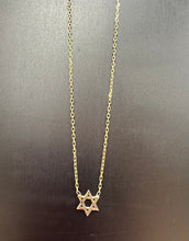 Load image into Gallery viewer, 14K Jewish Star
