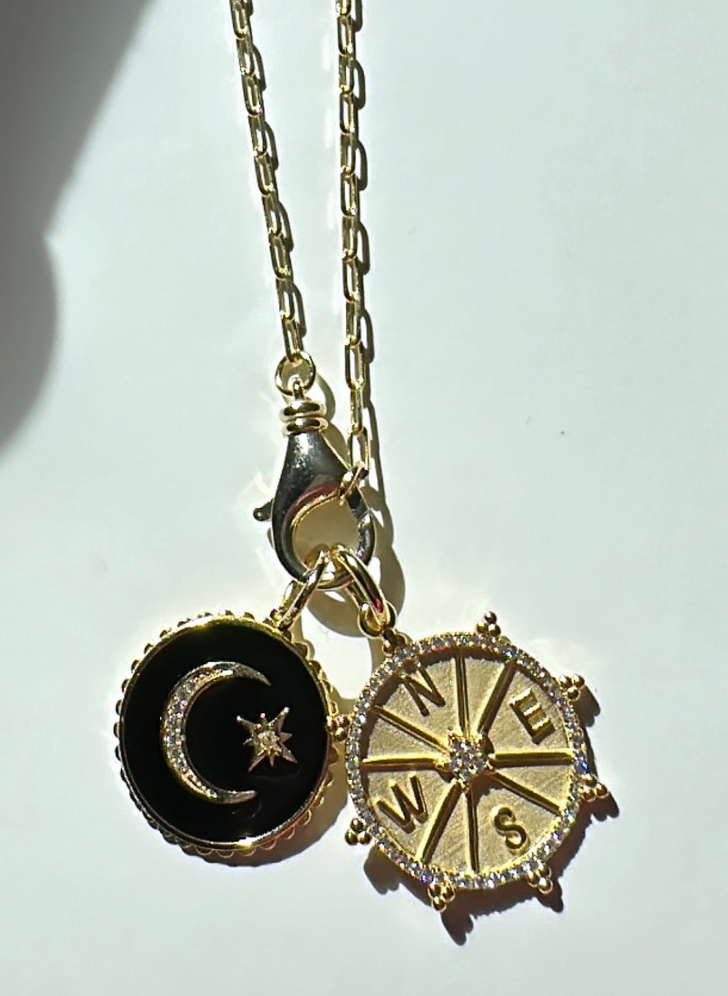 EGL Moon Star Charm