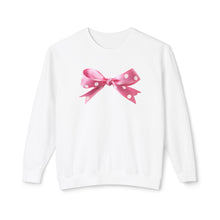 Load image into Gallery viewer, Oversized Bow Crewneck Sweatshirt
