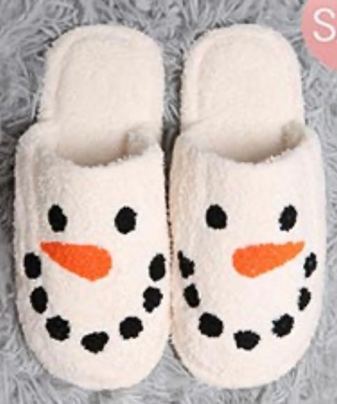 Snowman Slippers