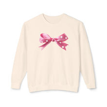 Load image into Gallery viewer, Oversized Bow Crewneck Sweatshirt
