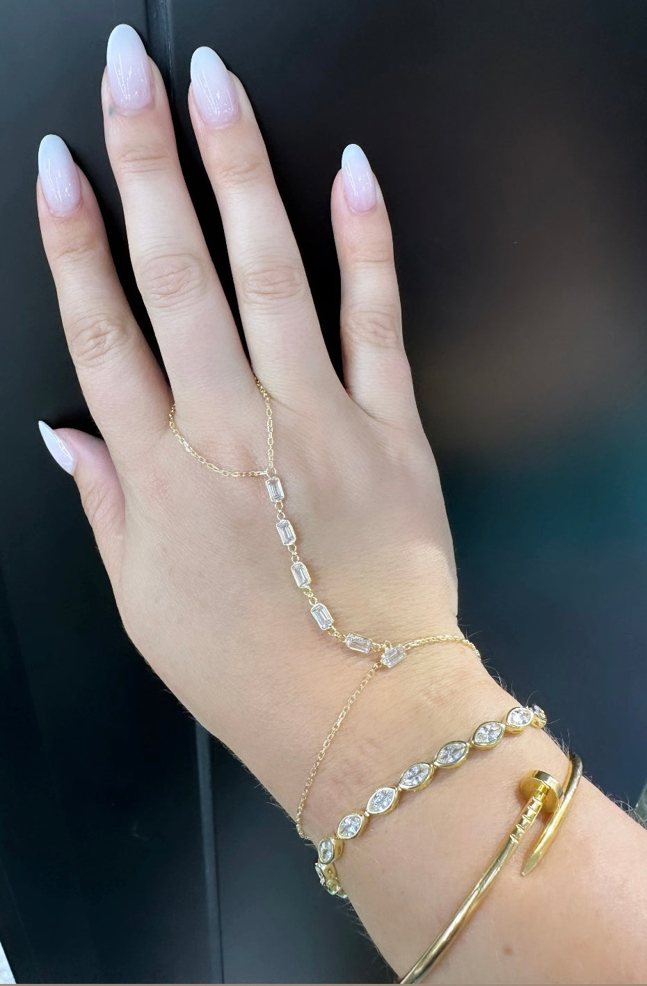 Hand Chain Bracelet Combo