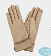 Load image into Gallery viewer, Braided Faux Suede Glove
