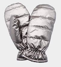 Load image into Gallery viewer, Shiny puffer mittens!
