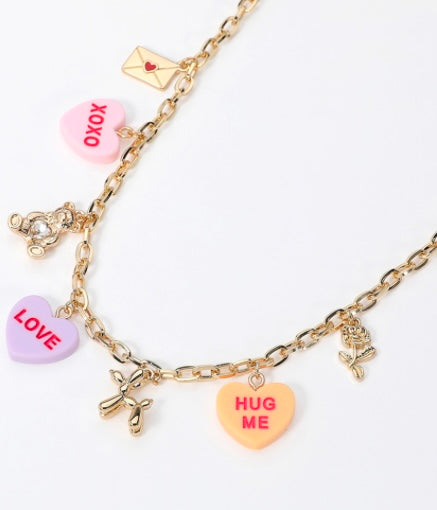 Xoxo Charm Necklace