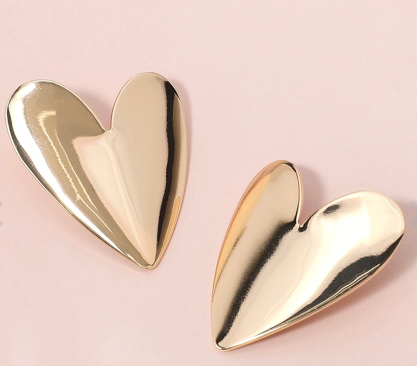 Heart Studs