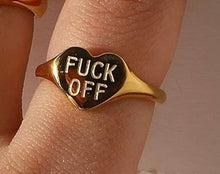 Load image into Gallery viewer, Fuck Off Ring
