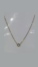Load image into Gallery viewer, Dainty Jewish Star Necklace
