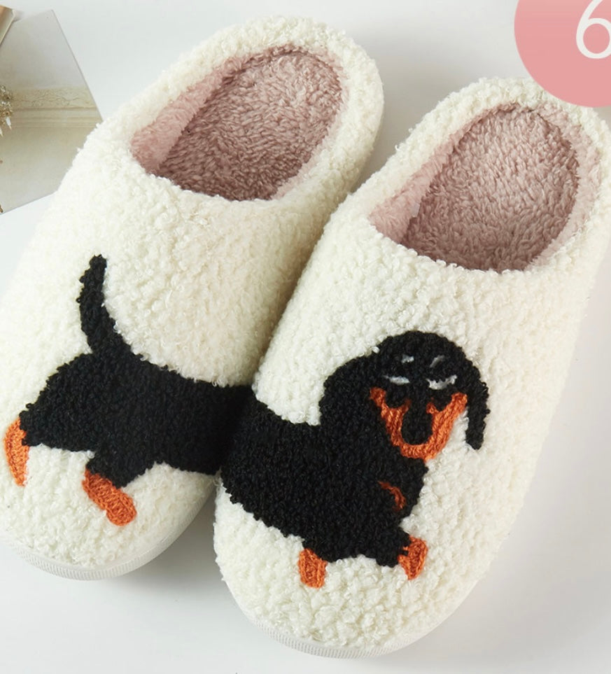 Daschund Slippers