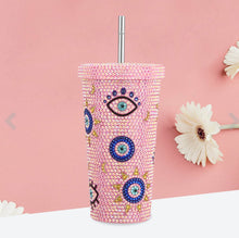 Load image into Gallery viewer, Bedazzled Rhinestone Tumbler
