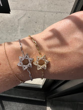 Load image into Gallery viewer, Paperlink Jewish Star Anklet or Bracelet
