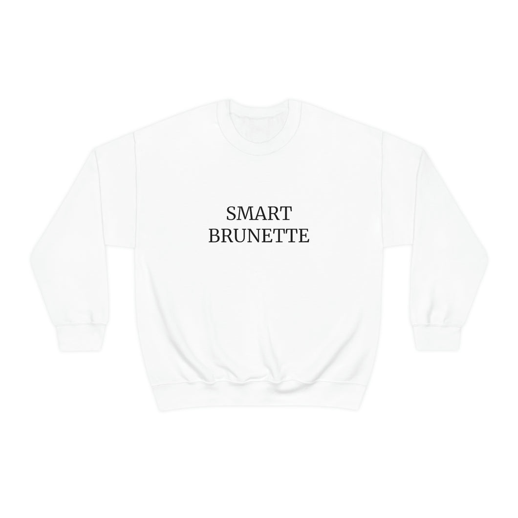 SMART BRUNETTE SWEATSHIRT