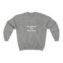 Load image into Gallery viewer, Allergic To Bullshit Crewneck Sweatshirt
