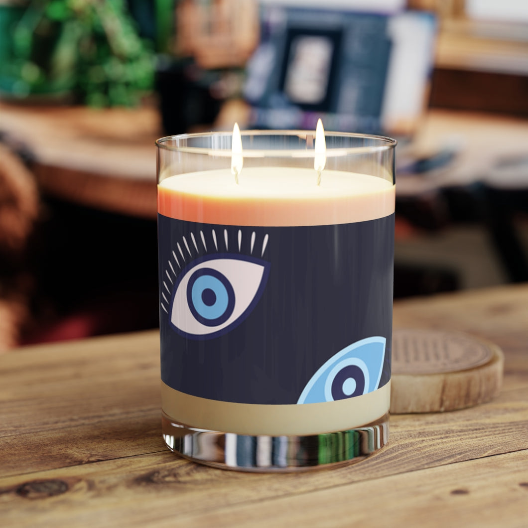 Evil Eye Scented Candle - Full Glass, 11oz