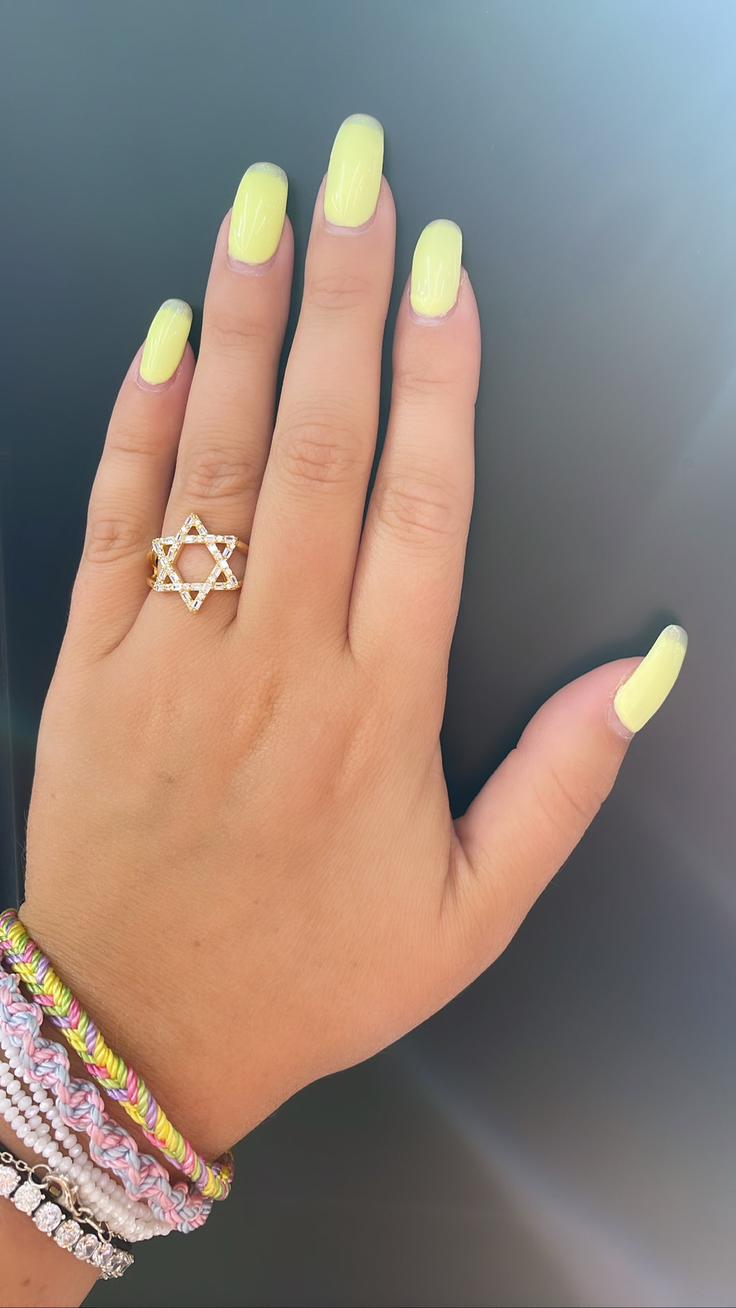 Jewish Star Ring -- PREORDER