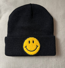 Load image into Gallery viewer, Kids Yellow Terry Smile Beanie
